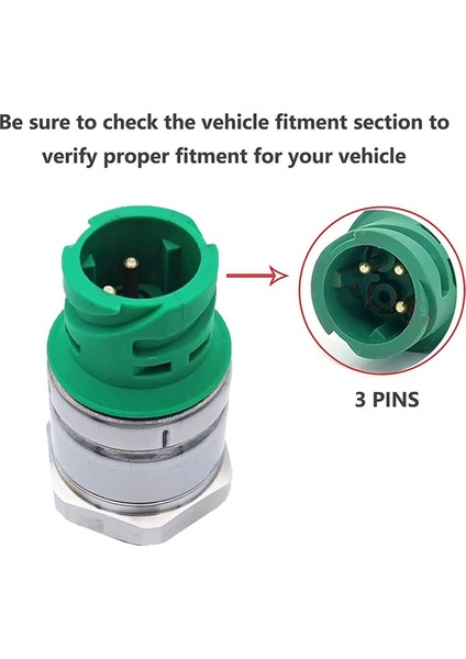 2872254 Yağ Basınç Sensörü Cummins&#39;e Uyuyor QSK60 QSK78 Dizel Motor (Yurt Dışından) fırsatları