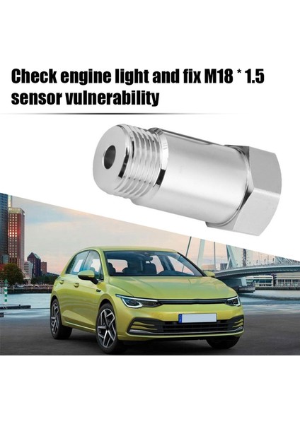 M18X1.5 Oksijen O2 Sensör Adaptör Dönüştürücü Araç Cel Ses Dtc Düzeltme Motoru Işık Eliminator O2 Genişletici Ara (Yurt Dışından) fırsatları
