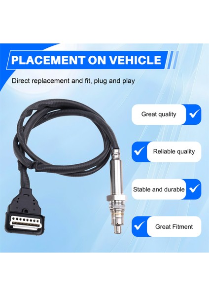 5WK96747 Azot Oksijen Sensörü Probu Nox Sensör Probu Renault Traic X82 1.6 Dcı 227908539R A2C80895300-03 (Yurt Dışından) indirimleri