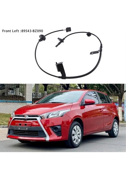 2pcs Ön Sol ve Sağ Araba Abs Hız Sensörü 89543-BZ090 89542 Toyota Yaris 2015- (Yurt Dışından) modelleri