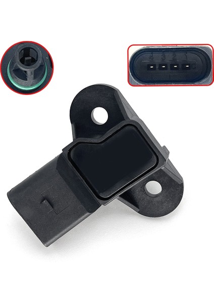 Vw Jetta Golf Passat Tiguan Audi A4 A6 A8 Için Manifold Basınç Haritası Sensörü 036906051G 0261230095 (Yurt Dışından) indirimleri