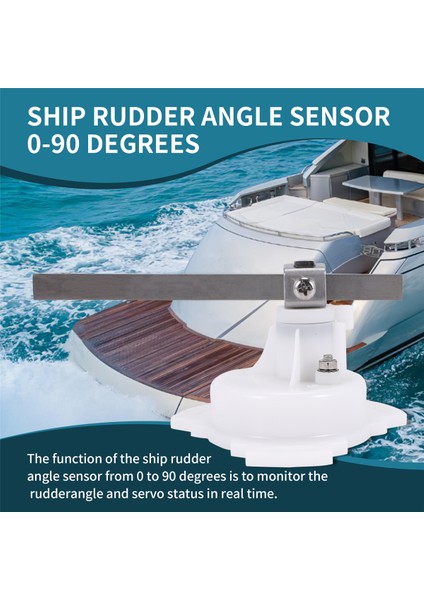 Paslanmaz Çelik Dümen Açısı Göstergesi Gösterge Gösterge Sensörü Deniz Teknesi 0-190 Ohm Otomatik Yedek Parçalar Speedometreler (Yurt Dışından) indirimleri