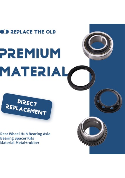 Suzuki Için Jimny Arka Tekerlek Göbeği Yatağı Yatağı Yatağı Taşıyıcı Aralayıcıs Dişi Halka Yağı Mühür Tutucu Kapak Koruyucusu Kitleri (Yurt Dışından) indirimleri