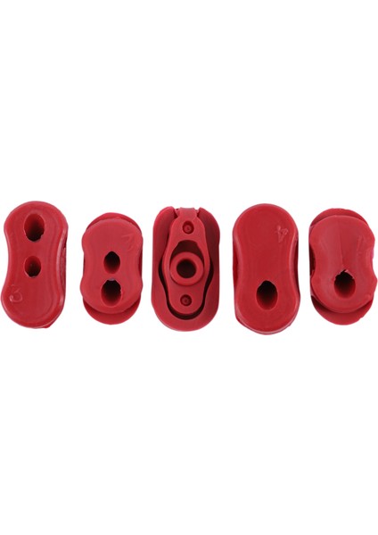 Xiaomi M365 Elektrikli Scooter Parçaları Şarj Portu/kutup Deliği/kuyruk Işık Güç Hattı/su Geçirmez Kauçuk Fiş, 5 Pcs (Yurt Dışından)