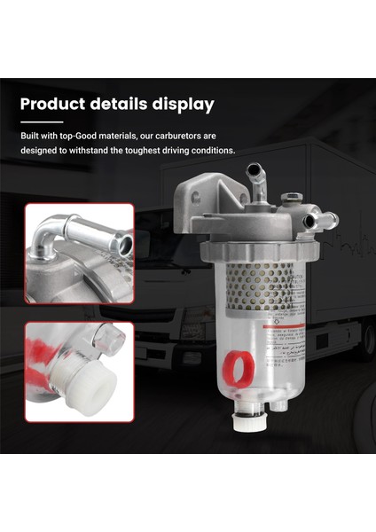 Kamyon Yağı Su Ayırıcı Yakıt Filtresi ME121646 Mitsubishi Fuso FV515 F380 PS380 FP380 8dc9 6D24 6M70 FV51J Canter (Yurt Dışından) indirimleri