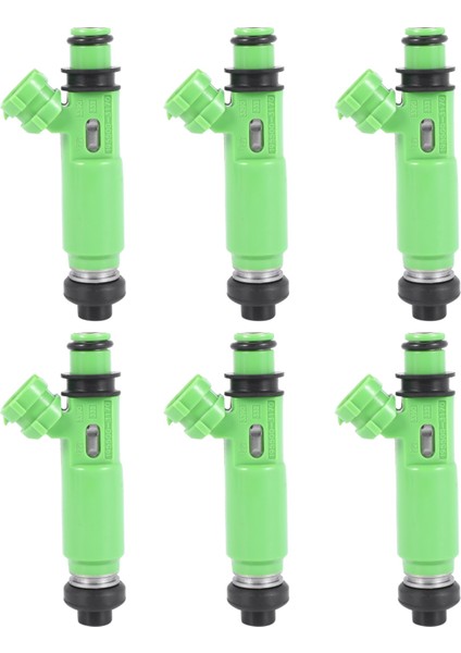 6pcs/lot Yakıt Enjektörleri 195500-3170 1955003170 Mitsubishi Montero Sport Için MD332733 3.0l 6G72 1998-2003 (Yurt Dışından)