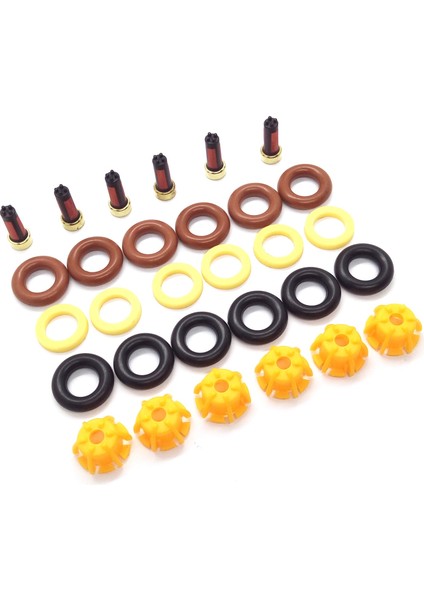 Yakıt Enjektör Onarım Kiti 0280150440 13641703819 -Bmw E60 E39 520I 523I Araba Değiştirme Ay -RK004 (Yurt Dışından)