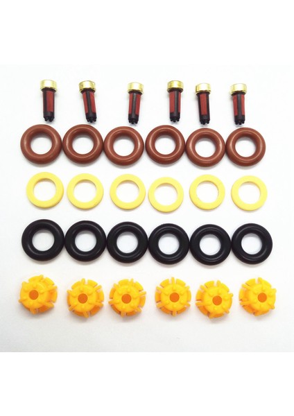 Yakıt Enjektör Onarım Kiti 0280150440 13641703819 -Bmw E60 E39 520I 523I Araba Değiştirme Ay -RK004 (Yurt Dışından) modelleri