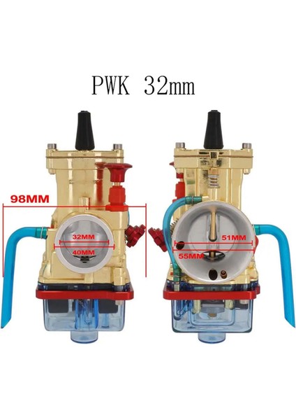 Pwk 32MM 2t 4t Keihin Mikuni Yamaha Suzuki Honda 75CC-250CC Için Evrensel Karbüratör Carburador (Yurt Dışından) indirimleri