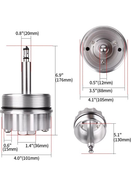 Bmw 01-06 330CI/325CI Için Yağ Filtresi Muhafaza Kapağı Kapağı E46 97-00 Z3/528I E39 11421744000 (Yurt Dışından) indirimleri