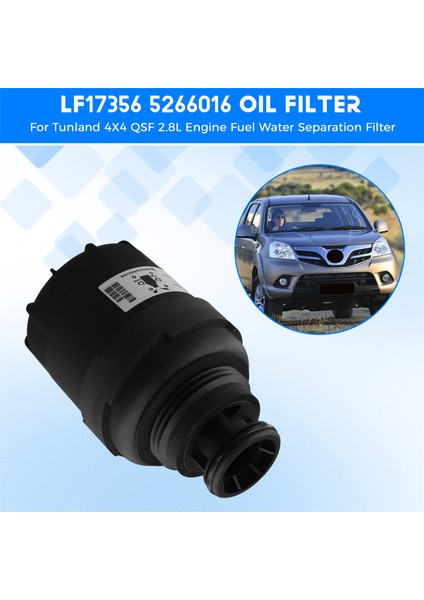 LF17356 Cummins Için Yağ Filtresi 5266016 Foton Tunland 4x4 Qsf 2.8l Motor Yakıt Suyu Ayırma Filtresi (Yurt Dışından) indirimleri