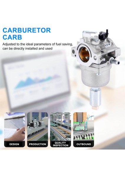 Karbüratör Karbonhidrat 14HP 15HP 16HP 17HP 18HP Briggs &amp; Stratton Için 799727 698620 (Yurt Dışından)