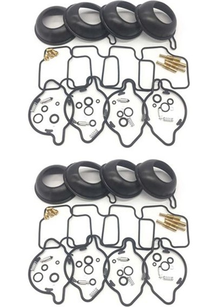 Honda CBR600 F4 1999-2000 Piston Diyaframı Için 8 Parçalı Karbüratör Onarım Kiti (Yurt Dışından)