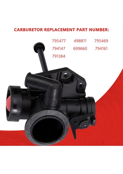 Çim Biçme Makinesi Karbüratör 499809 498809A 494406 Briggs Stratton Dikey Motor 98902 98982 (Yurt Dışından) modelleri