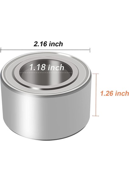 Plaj Arabaları Için Otomotiv Tekerlek Yatakları DAC3055W 1402-027, 1402-809 93305-00602 93305-00601 (Yurt Dışından) modelleri