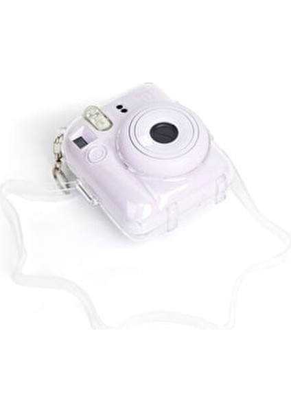 Instax Mini 12 Şeffaf Koruyucu Kılıf + 1 Adet Ayarlanabilir Omuz Askısı indirimleri