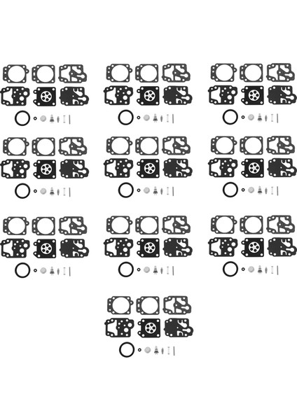 10PCS Karbüratör Onarımı Walbro K20-WYJ Echo Husqvarna Toro Ryobi Honda Homelite Düzeltici (Yurt Dışından)