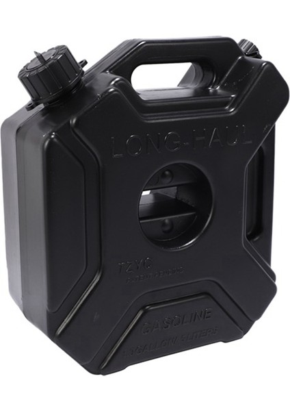 Siyah 5l Araba ve Motosiklet Yakıt Yedek Yakıt Deposu Plastik Tank Plastik Namlu Yakıt Deposu 1 Adet Olabilir (Yurt Dışından)