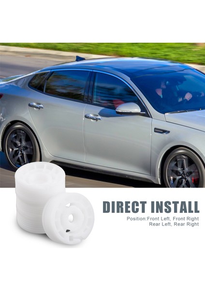 Pencere Regülatörü Kıa Optima Için Sproccool Makarası 16-20 Onarım Fix Mondu 83481-D5000 83471-D4000 83471-D3001 83481-D3001 (Yurt Dışından) indirimleri