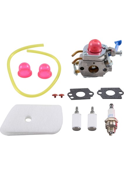 Karbüratör Contaları Filtreler Kiti Husqvarna 124L 125L 125LD 128C 128CD 128L 128LD 128R Düzeltici (Yurt Dışından)