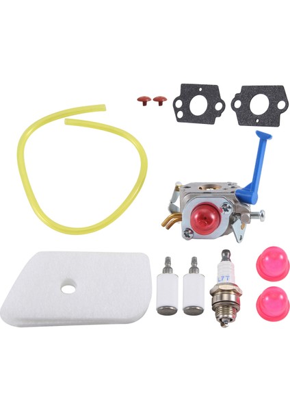 Karbüratör Contaları Filtreler Kiti Husqvarna 124L 125L 125LD 128C 128CD 128L 128LD 128R Düzeltici (Yurt Dışından) modelleri