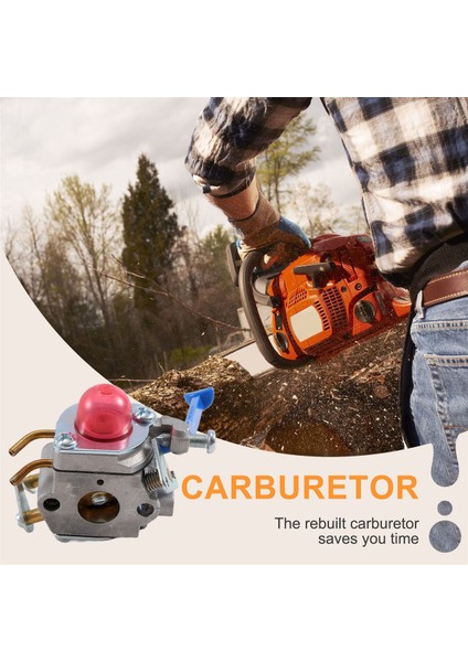 Karbüratör Contaları Filtreler Kiti Husqvarna 124L 125L 125LD 128C 128CD 128L 128LD 128R Düzeltici (Yurt Dışından) fırsatları