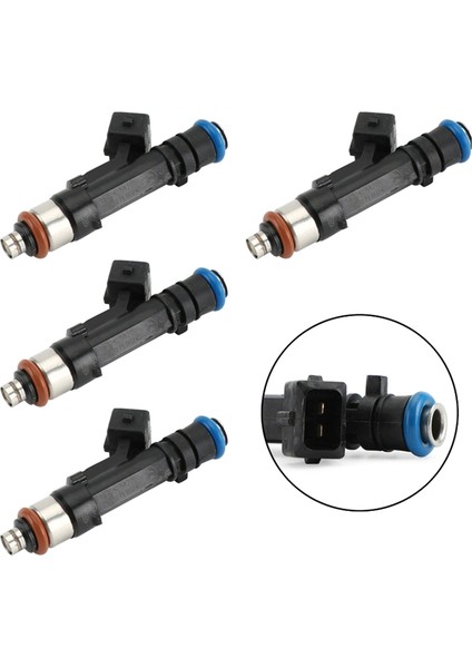 4pcs Yakıt Enjektörleri Nozul 0280158205 55577580 Buick Chevrolet 2011-2016 1.4l Için 55565970 (Yurt Dışından) fırsatları