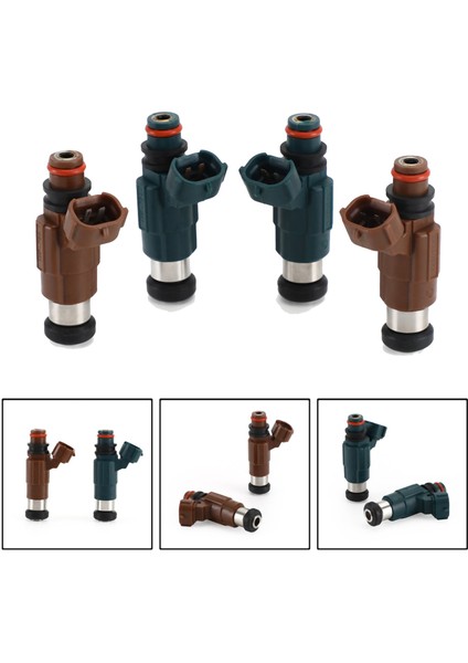 4pcs Yakıt Enjektörleri Protege Için Mazda Için Uygun 1.8/2.0l 1999 2000 20001 2002 INP780 INP781 7410266 Araba (Yurt Dışından) fiyatları