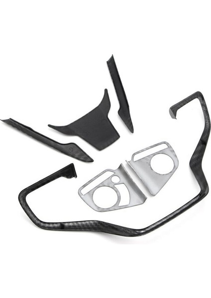 Honda Civic Için Direksiyon Simidi Kapağı Döşeme 2017 2018 2018 2019 2020 2021 Karbon Fiber Stili (Yurt Dışından)