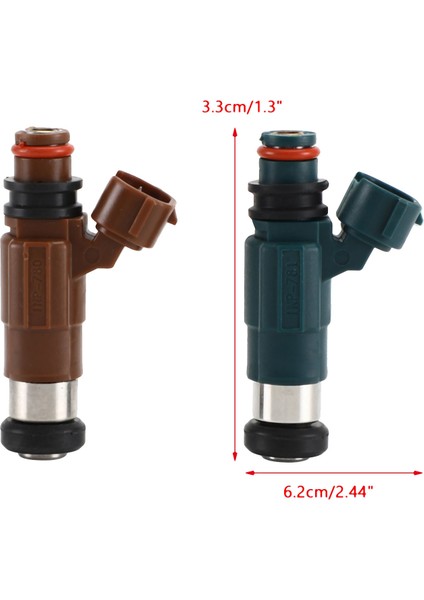 4pcs Yakıt Enjektörleri Protege Için Mazda Için Uygun 1.8/2.0l 1999 2000 20001 2002 INP780 INP781 7410266 Araba (Yurt Dışından) fırsatları