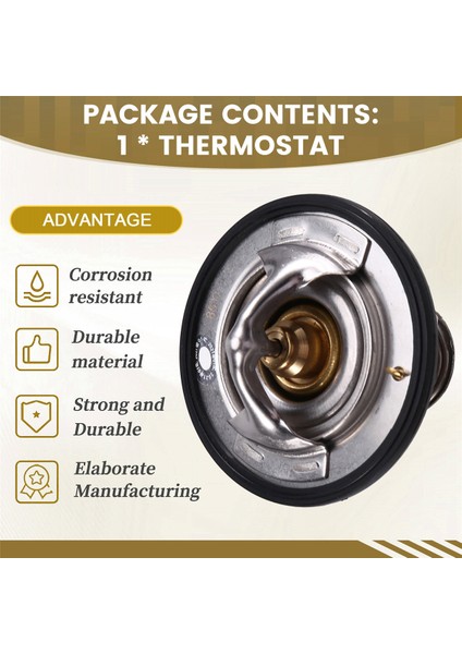 Isuzu Için Termostat 185F Motor 4jj1 CX130B Exkavatör Parçaları Termostat 8-98017027-2 8980170272 (Yurt Dışından) fırsatları