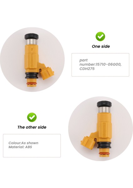 Suzuki V-Strom DL1000 15710-06G00 Için 2 Adet Yakıt Enjektörleri (Yurt Dışından) indirimleri