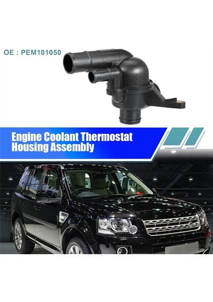Motor Soğutma Termostat Muhafazası Freelander Mg Rover Için PEM101050 800 V6 Mgzs 75 Mgzt 2.0 2.5 Su Geçidi Termostat (Yurt Dışından) indirimleri
