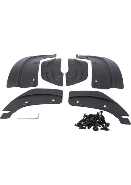 Tesla Için Model Y Model 3 2020-2024 Arka Tekerlek Çamurlu Kanatlar Araç Modifikasyon Aksesuarları Sıçrama Muhafızları Çamur Çamurlar Kiti (Yurt Dışından)