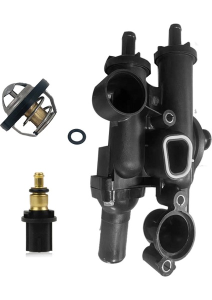 4884873AA Jeep Patriot Chrysler Dodge R 2.0 2.4 4884571AB 902-319 06508355AA Için Sensör ile Termostat Muhafazası (Yurt Dışından) fiyatları