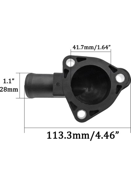 Nissan Almera Sentra Için 13049-4M500 Motor Soğutucu Termostat Muhafazası 1.8l Giriş Suyu 2001-05 130494M500 (Yurt Dışından) fırsatları