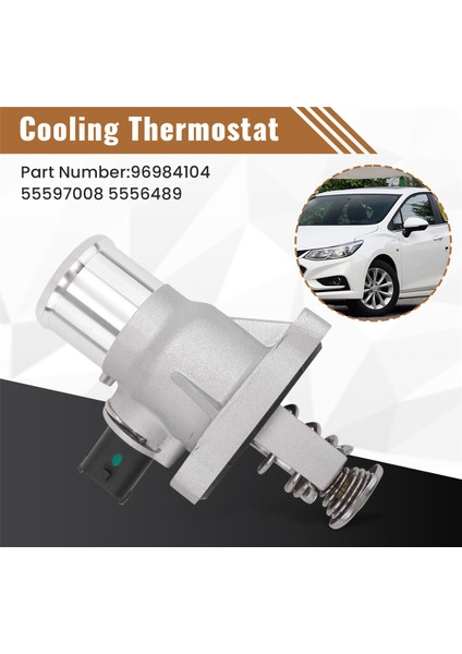 96984104 25193683 Chevrolet Cruze Orlando Sonic Trax Opel Astra Zafira Signum Aveo Için Soğutma Termostat (Yurt Dışından) fırsatları