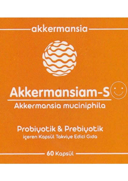 -S Akkermansia Muciniphila Içeren Takviye Edici Gıda 60 Kapsül fiyatları