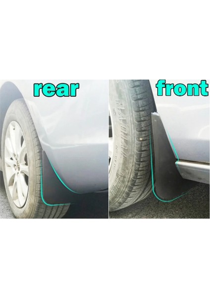 Araba Çamurlar Sıçrama Muhafızları Çamur Flep Mudguards Vauxhall Opel Astra J Buick Verano 2010-2016 (Yurt Dışından) fırsatları