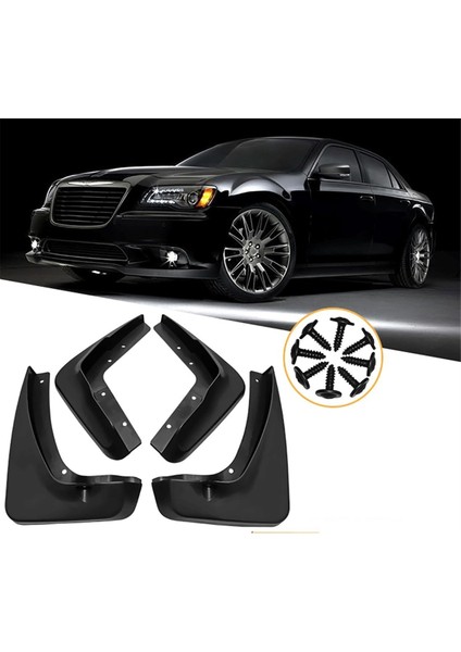 Araba Mudflap Splash Chrysler 300C 2013-2021 Aksesuarları Için Flep Mudguards 4pcs (Yurt Dışından) indirimleri