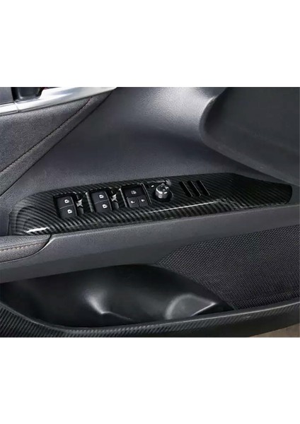 Toyota Camry 2024 2025 Aksesuarlar Için Koltuk Bellek Düğmesi ile Pencere Anahtarı Panel Kapağı Döşeme Karbon Fiber Lhd (Yurt Dışından) indirimleri