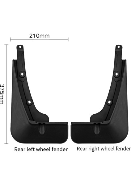 Leap Motor C10 2024 Çamur Kanatları Ön Arka Çamurluk Sıçrama Tekerlekleri Koruyucu Koruyucular Çamur Kanatları Çamurluklar Araba Aksesuarları (Yurt Dışından) indirimleri