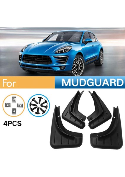 4pcs Araba Çamurlu Çamur Fleps Porsche Macan 2014-2021 Araba Aksesuarları Için Sıçrama Çamur Koruyucusu Çamurluk (Yurt Dışından) indirimleri