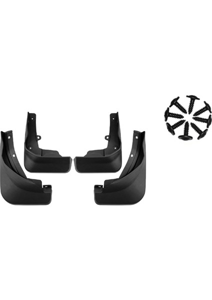 Audi Q3 Sportback 2020-2024 Çamurluk Çamurluk Çamur Guard Flep Splash Flaps Aksesuarları (Yurt Dışından)