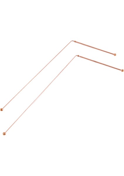 Bakır Dowsing Çubukları -% 99.9 Saf Bakır 6pcs Çubuklar Enerji Su Cadısı Dedektörü (Yurt Dışından) modelleri