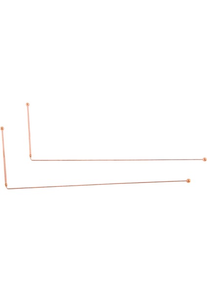 Bakır Dowsing Çubukları -% 99.9 Saf Bakır 6pcs Çubuklar Enerji Su Cadısı Dedektörü (Yurt Dışından) indirimleri