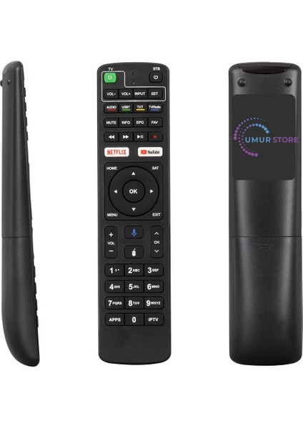 Android Netflix-Youtube Tuşlu Uydu Kumandası modelleri