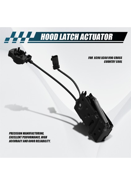 32226109 Araba Hood Mandal Aktüatörü Volvo Için Sağ Taraf XC90 XC60 V90 Cross Country S90L (Yurt Dışından) indirimleri