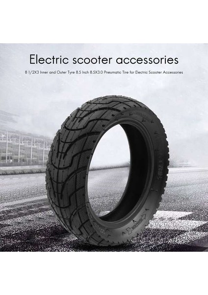 8 1/2x3 Iç ve Dış Lastik Elektrikli Scooter Aksesuarları Için 8.5 Inç 8.5x3.0 Pnömatik Lastik (Yurt Dışından) fiyatları