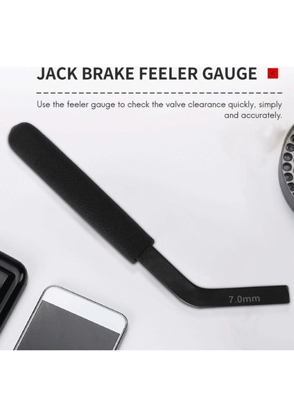 3163530 Cummins Için Isx Motor Freni Ayarlama Aracı Jake Fren Feeler Gauge 7mm (Yurt Dışından) indirimleri